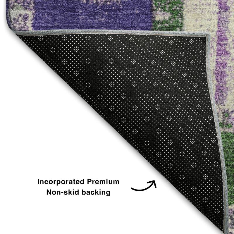 Premium Washable Super Soft Global Modern Mayfield Rug