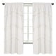 preview thumbnail 2 of 3, Sweet Jojo Designs Ivory Bohemian Boho Chic 84in Window Treatment Curtain Panel Pair Farmhouse Minimalist Macrame Tufted Fringe