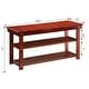 preview thumbnail 6 of 41, Copper Grove Cranesbill Mudroom Shoe Storage Bench