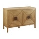 preview thumbnail 10 of 22, Madison Park Paige Geometric 2-Door Storage Cabinet with Adjustable Shelves