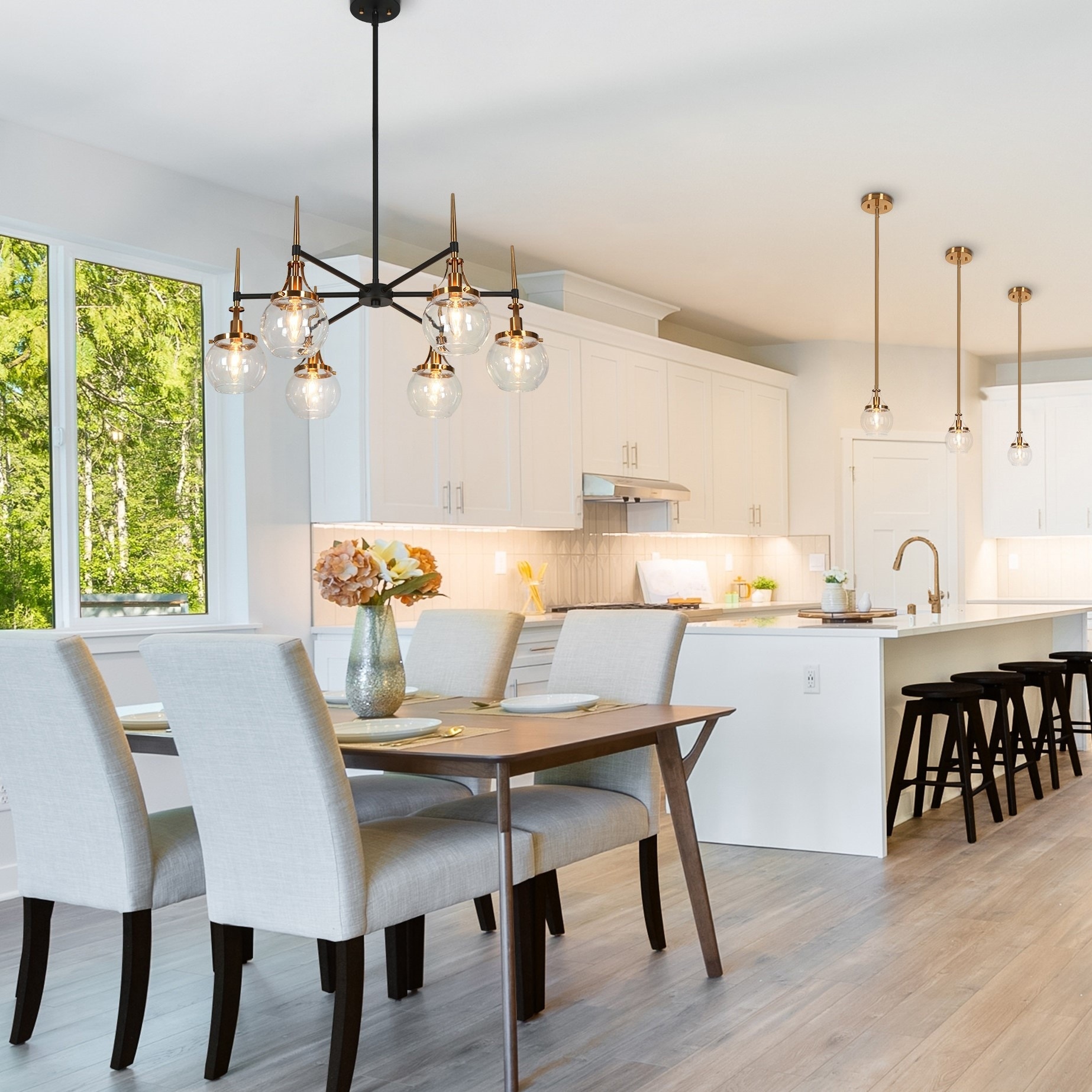Modern dining room light fixtures 2025