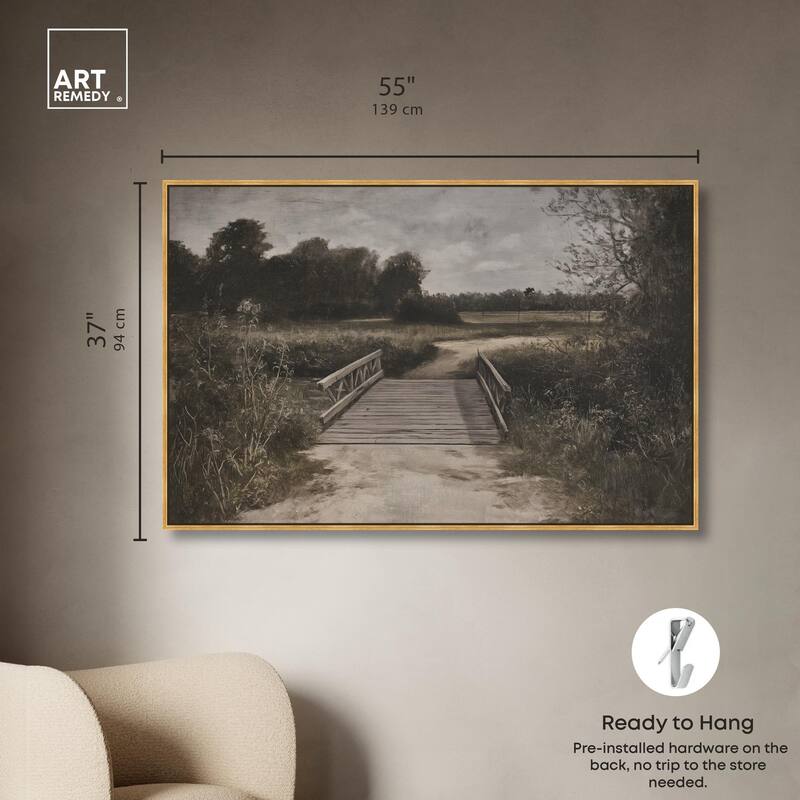Bridge to Beyond Canvas by Art Remedy