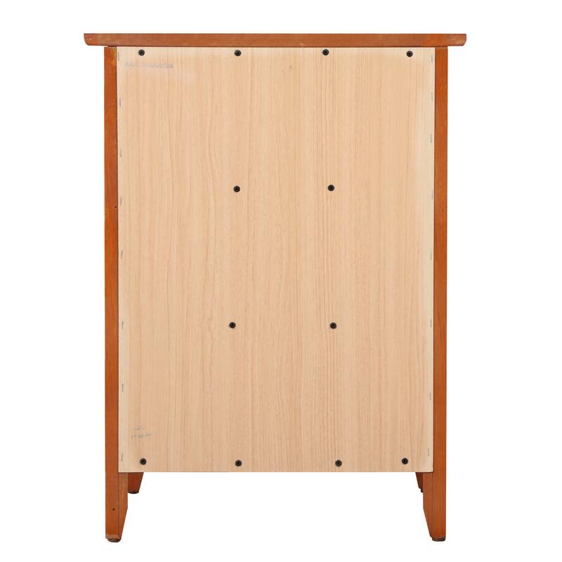 Nightstand with Extra Durability - Real Wood Veneers and Dove Tailed Drawers