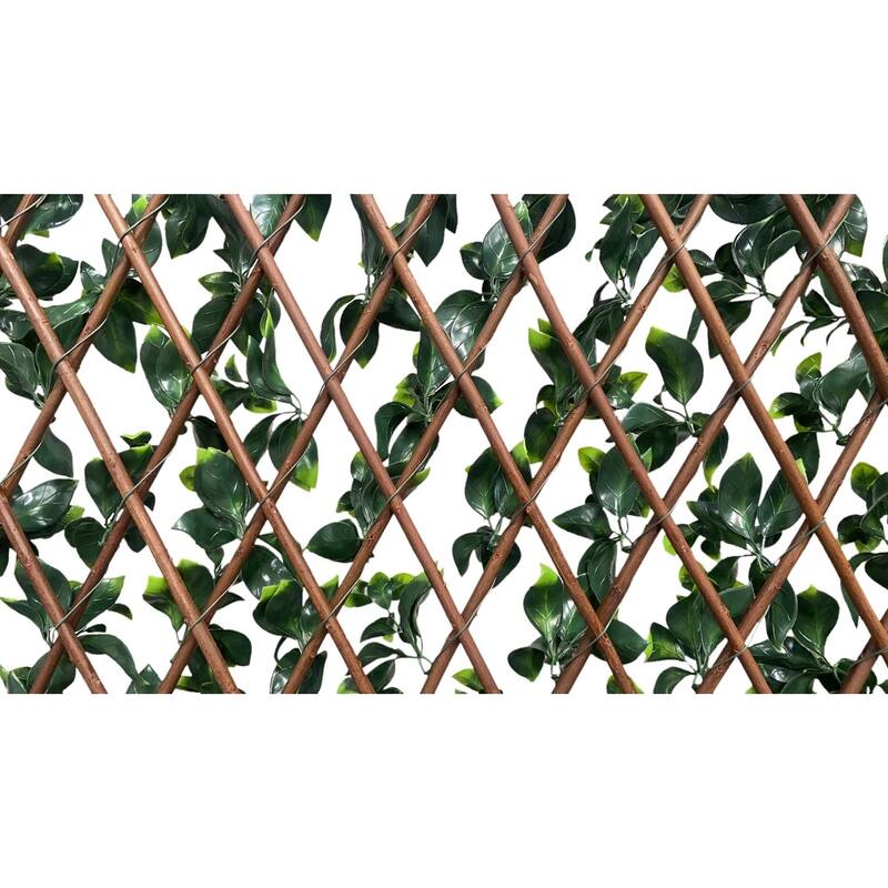 1PCS 32" x 50" Expandable Fence Artificial Hedge Privacy Screen