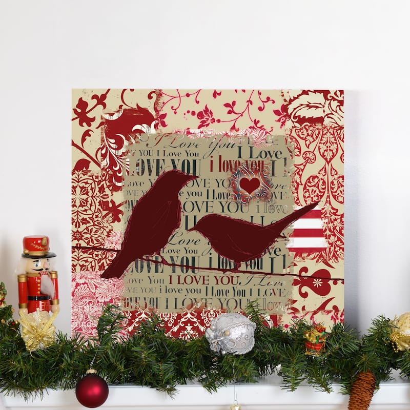 VALENTINES I-Premium Gallery Wrapped Canvas - Ready to Hang