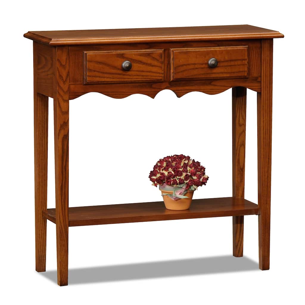 Slate Finish Petite Console