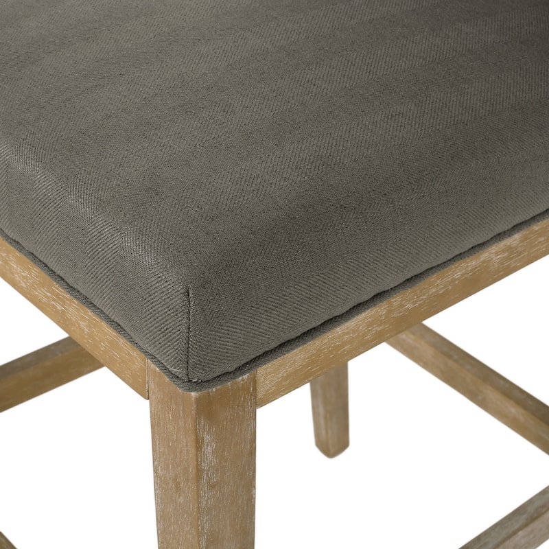 Coloma Fabric 27 Inch Counter Stools (Set of 2) by Christopher Knight Home