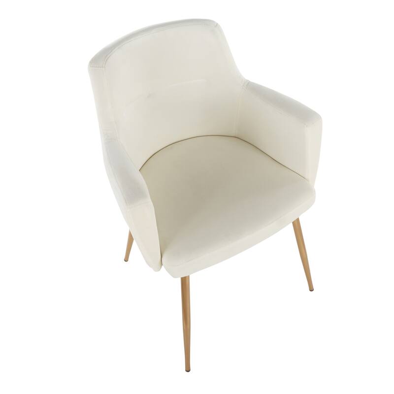 Silver Orchid Duved Dining and Accent Chair (Set of 2) - N/A