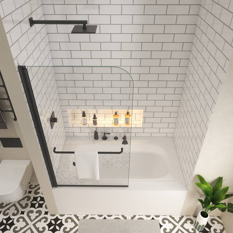 Bath tub Pivot shower screen
