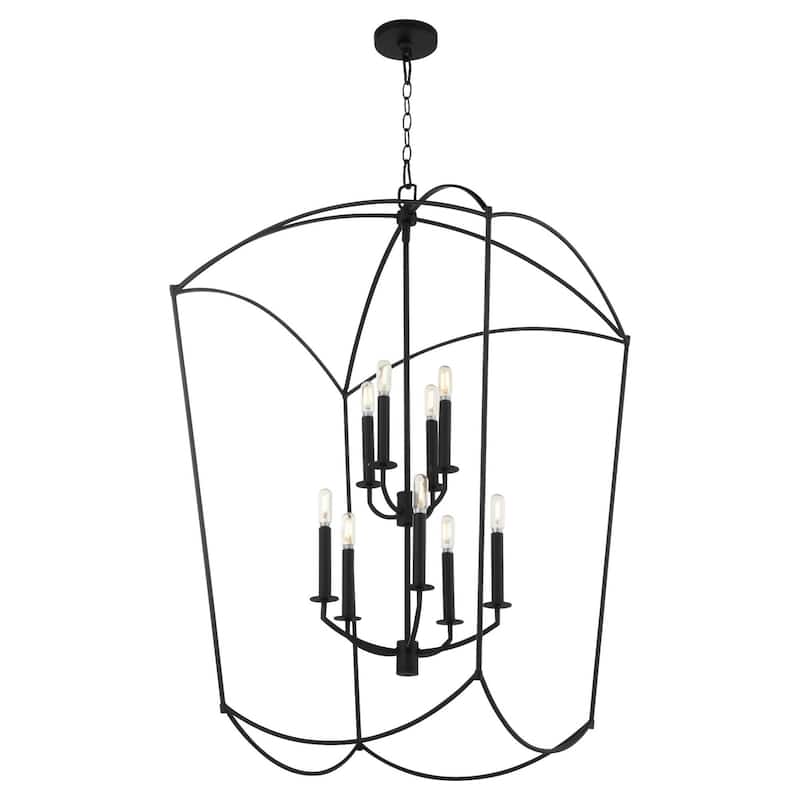 Quorum International 6812-9 Mantle 9 Light 25" Wide Pendant