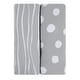 preview thumbnail 13 of 85, Ely's & Co. Baby Fitted Changing Pad Cover - Cradle Sheet Set - 2 Pack - 32" x 16" Grey & White Abstract