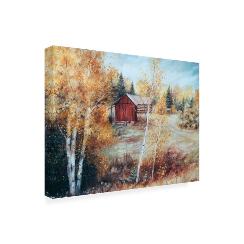 Kevin Dodds 'Autumn Colors Quadeville On' Canvas Art Bed Bath