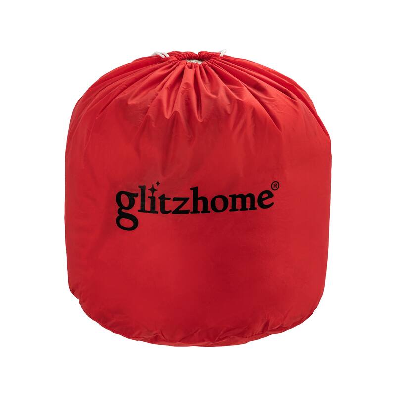Glitzhome 6FT Lighted Inflatable Rotating Elf Decor