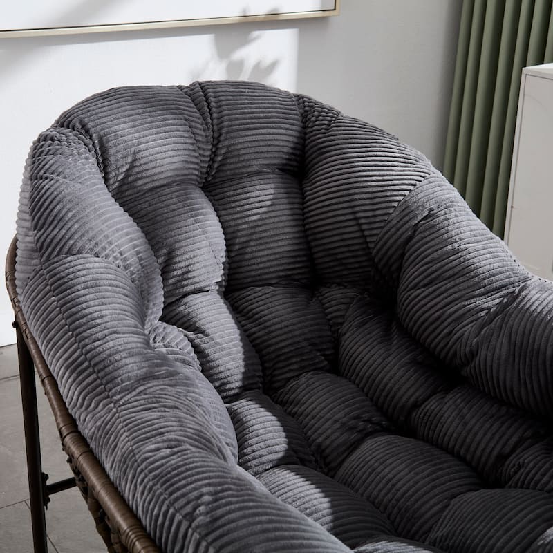 Living Room Rocking Chair with Steel Frame