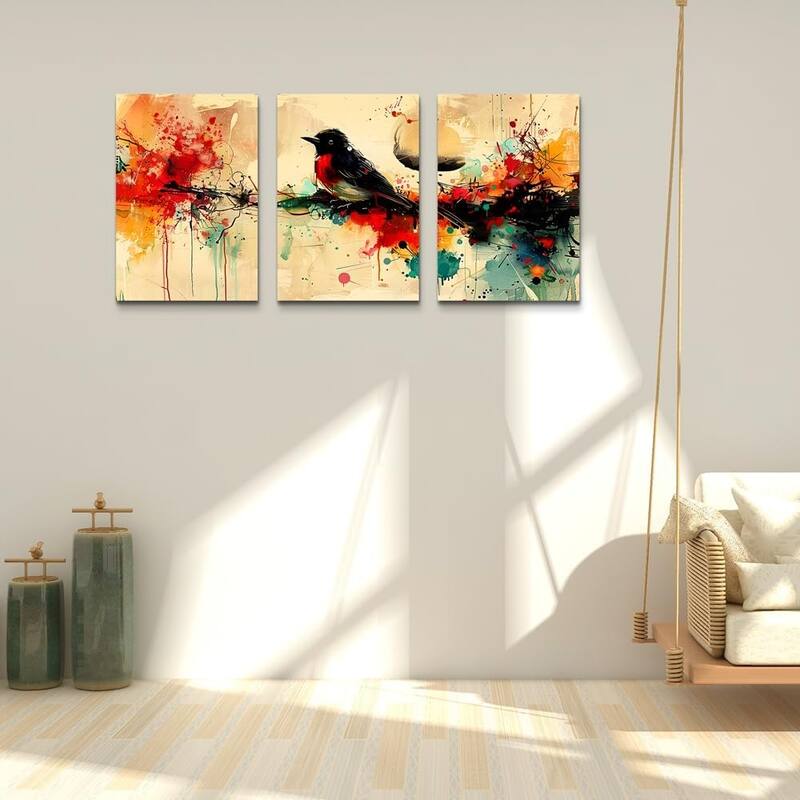 Bird Abstract Wall Paintings Animal Wall Pictures Artwork