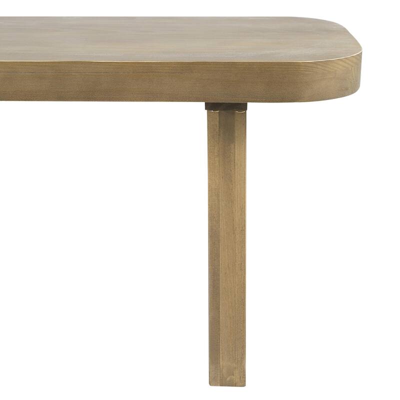 Christopher Knight Home - Pine Wood Dining Bench with Flared Legs