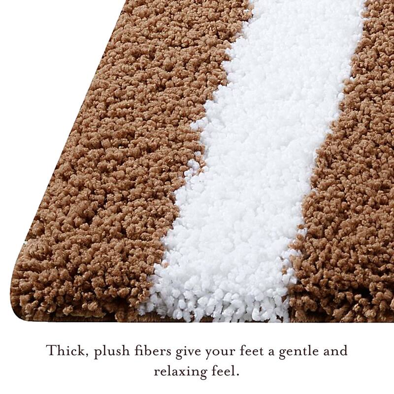 Laura Ashley Eden Stripe Bath Mat