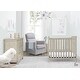 preview thumbnail 2 of 10, Middleton Mini Crib with 2.75-Inch Mattress, Greenguard Gold Certified, Textured Limestone