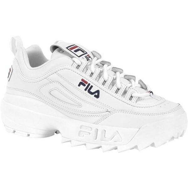 Fila Children's Disruptor II White/Peacoat/Vintage Red Fila Children's Disruptor II White/Peacoat/Vintage Red
