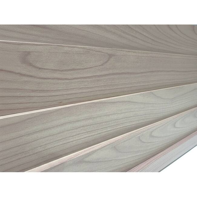 Rectanglar Ridge Box Planter Short - Ash Brown