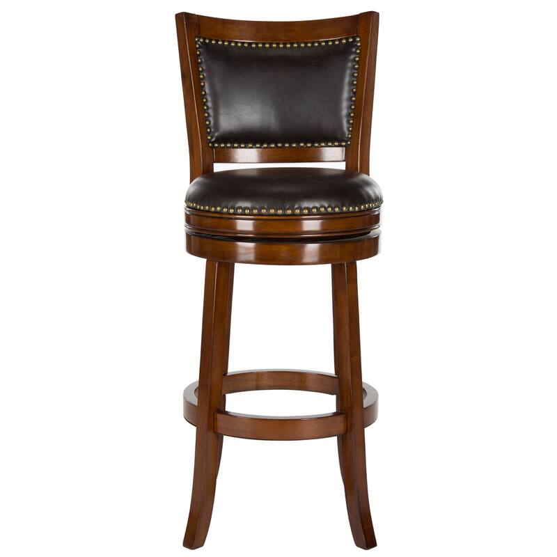 SAFAVIEH Kristina 29-inch Sierra Brown Bar Stool - 20.5" x 20.8" x 43.5" - 21Wx21Dx44H