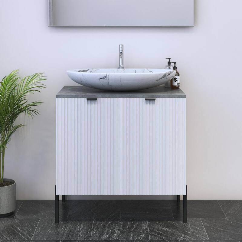 Nicole 2D 80 Floating Bathroom Vanity (32" Width)