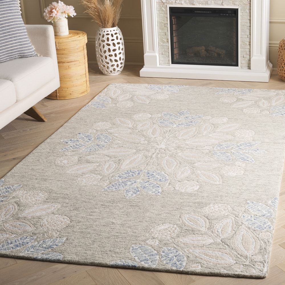 SAFAVIEH Handmade Jardin Hedie Country Wool Rug
