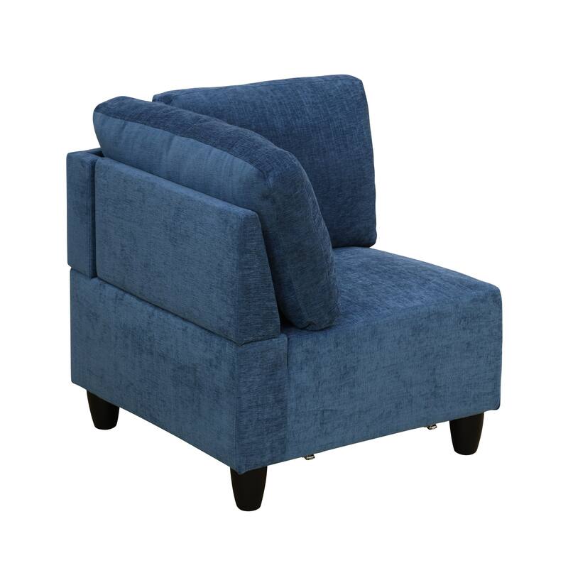 Convertible Modular Sofa Bed with Ergonomic Recline and Space-Saving Design