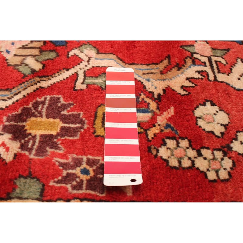 ECARPETGALLERY Hand-knotted Andelz Red Wool Rug - 5'5 x 9'9