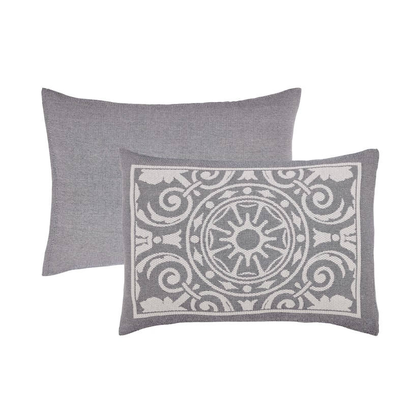Cotton Blend Oversized Vintage Medallion Bedspread Set by Superior