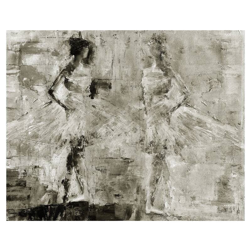 Silver Pair by Cliff Warner Canvas Art Print