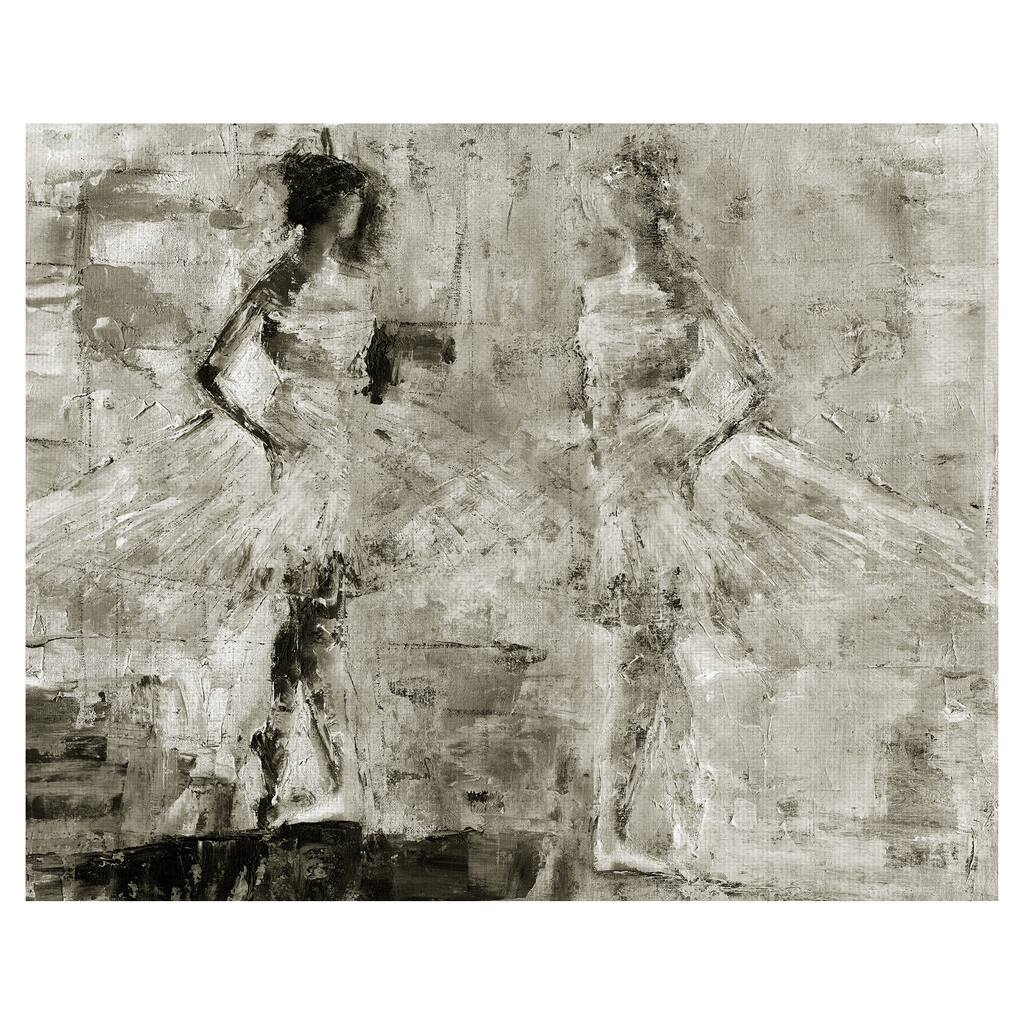 Silver Pair by Cliff Warner Canvas Art Print