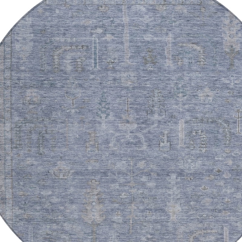 HomeRoots Oriental Traditional Rectangle Outdoor Rug