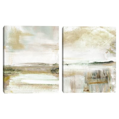 Summer Haze I, Summer Haze II by Judith Shapiro Canvas Art Prints
