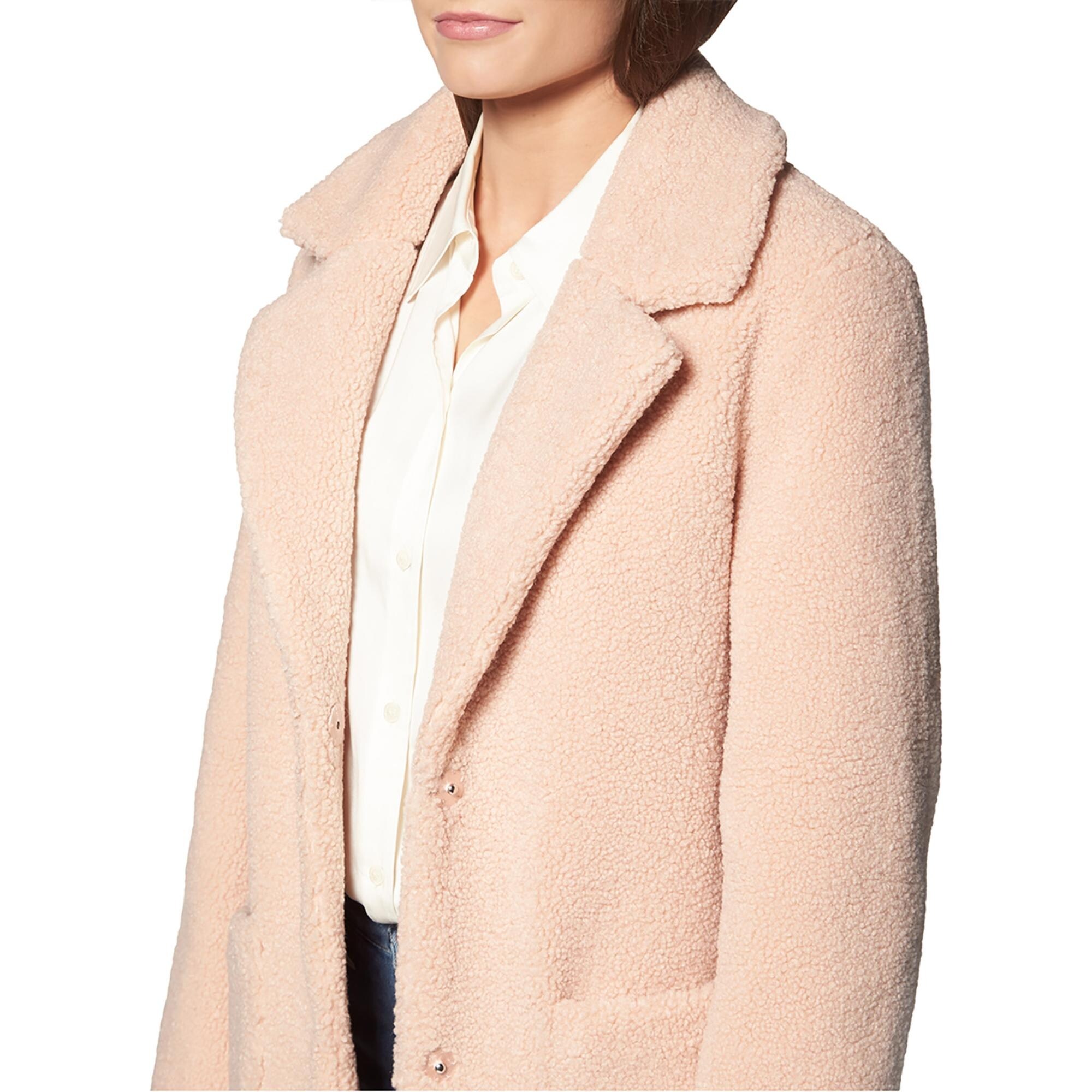 french connection sherpa coat