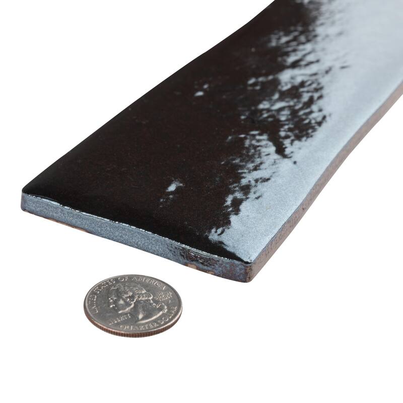 Merola Tile Orion Iron 2-3/4" x 11" Ceramic Wall Tile