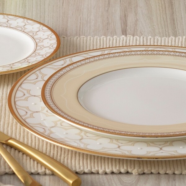 Noritake Trefolio Gold 5-Piece Place Setting, Service for 1 - Bed
