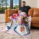 preview thumbnail 23 of 40, MLB Disney Princesses Game On Girls Silk Touch Throw Blanket