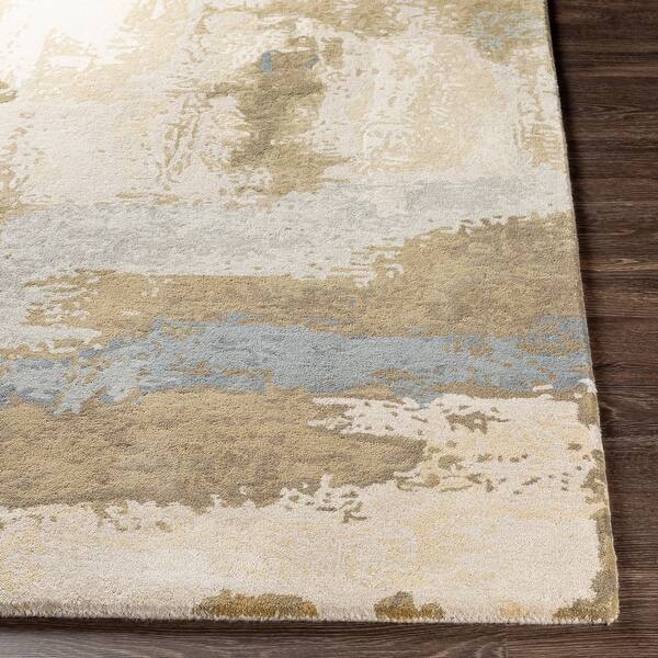 Niagara Modern Wool Viscose Hand Tufted Area Rug Overstock 32534833