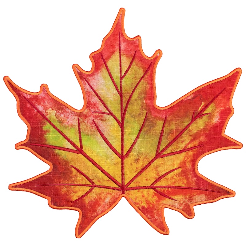 Maple Leaf Fall Harvest Placemats - 14.75" - Set of 4