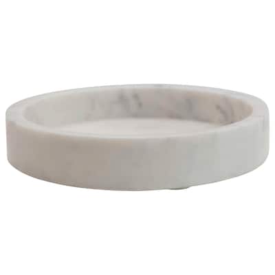 Carved Marble Tray or Charcuterie Board