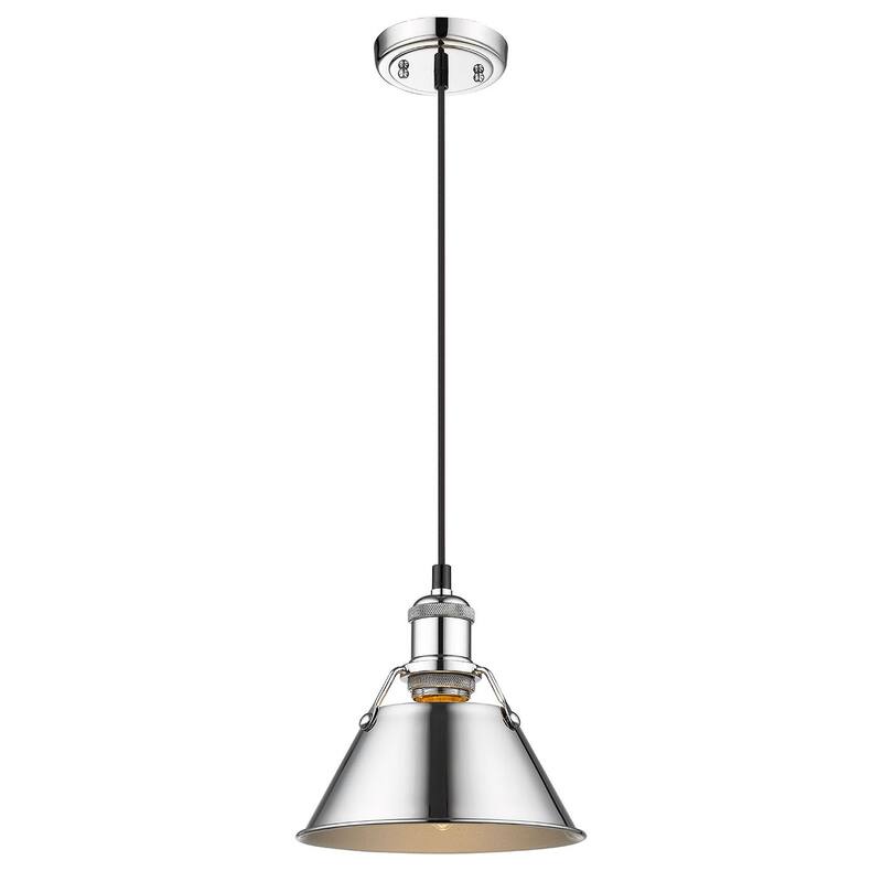 Golden Lighting 3306-S CH Orwell 8" Wide Mini Pendant