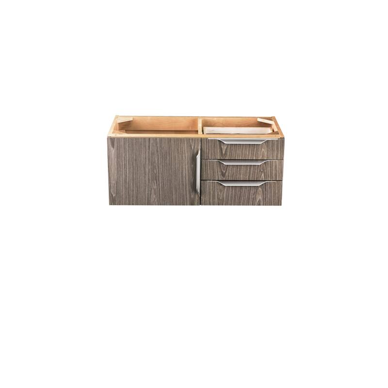 James Martin Vanities 983-V36-W-N Columbia 36" Single Wall Mounted - Ash Gray