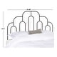 preview thumbnail 5 of 20, SAFAVIEH Paloma Metal Retro Headboard