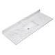 preview thumbnail 1 of 28, PROOX Bath Vanity Cultured Marble Counter Top Rectangle Porcelian Sink