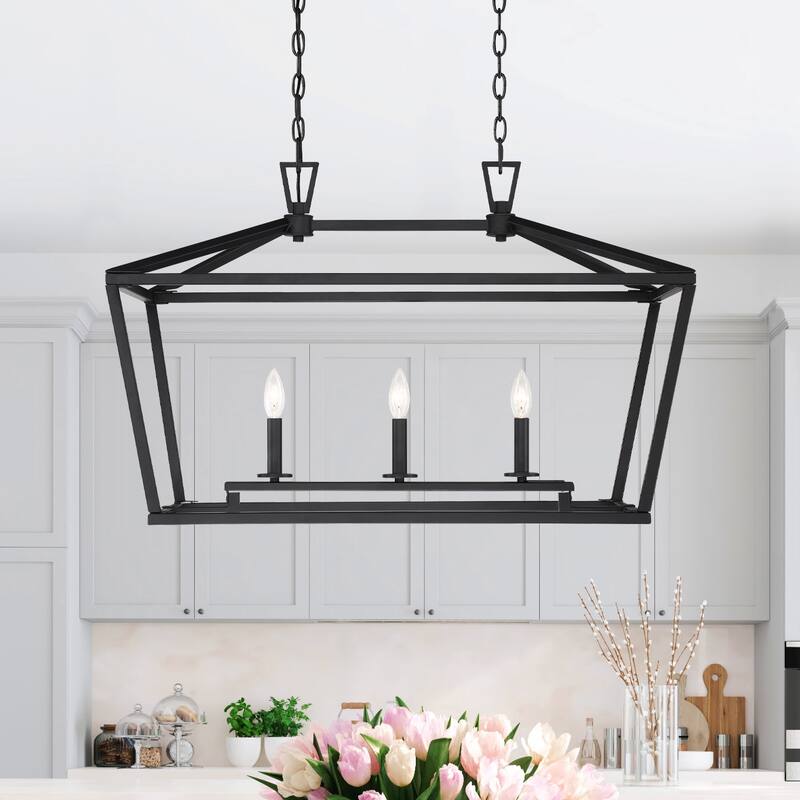 Savoy House 1-423-3 Townsend 3 Light 32" Wide Linear Taper Candle