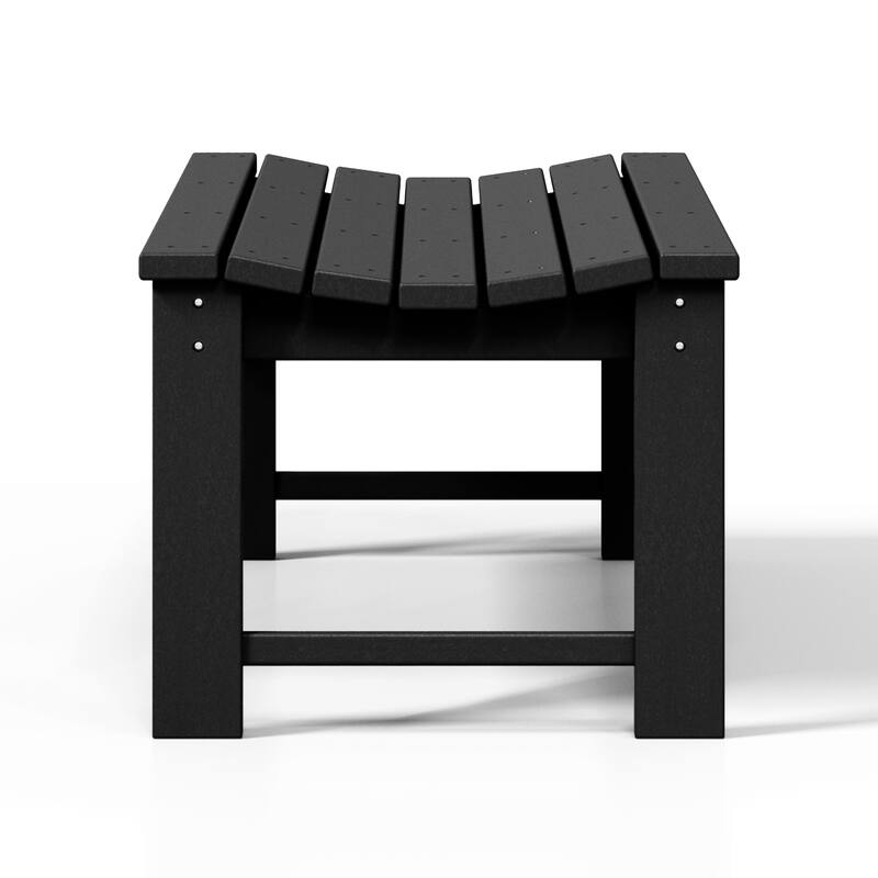 Polytrends Laguna Hdpe All Weather Outdoor Patio 48" Bench