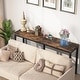 preview thumbnail 15 of 17, Extra Long Sofa Table, 70.9 inches Console Table Behind Couch/Sofa, Entrance Table/Bar Table