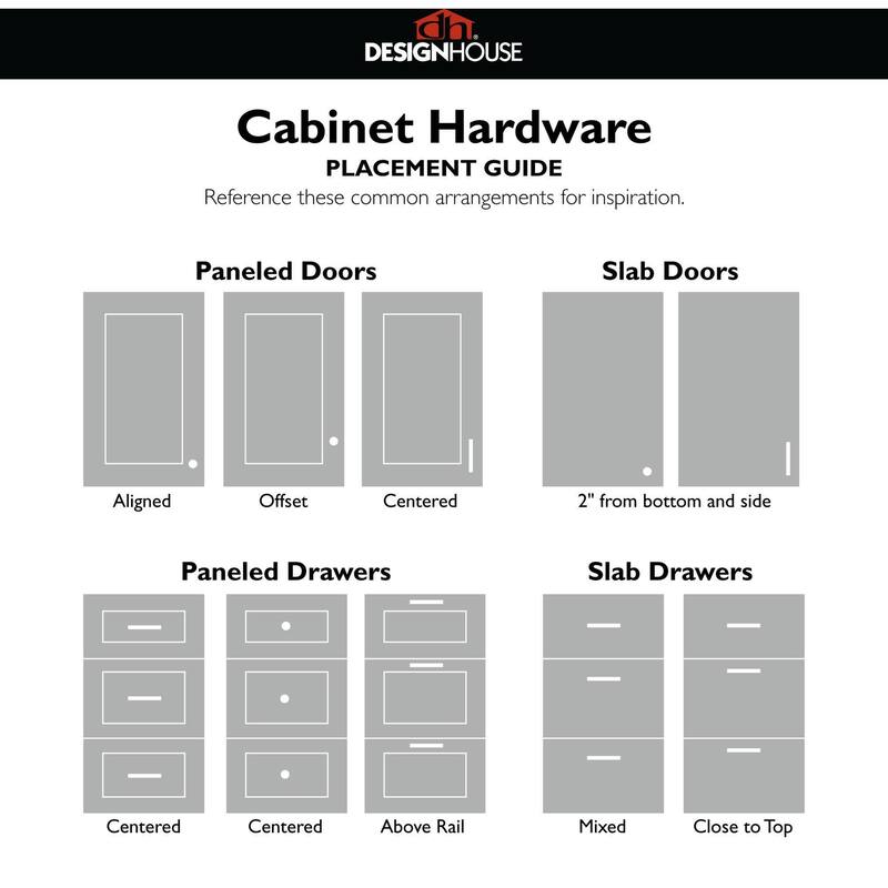 Design House 206581 Solid Truss 10" Center to Center Bar Cabinet Pull