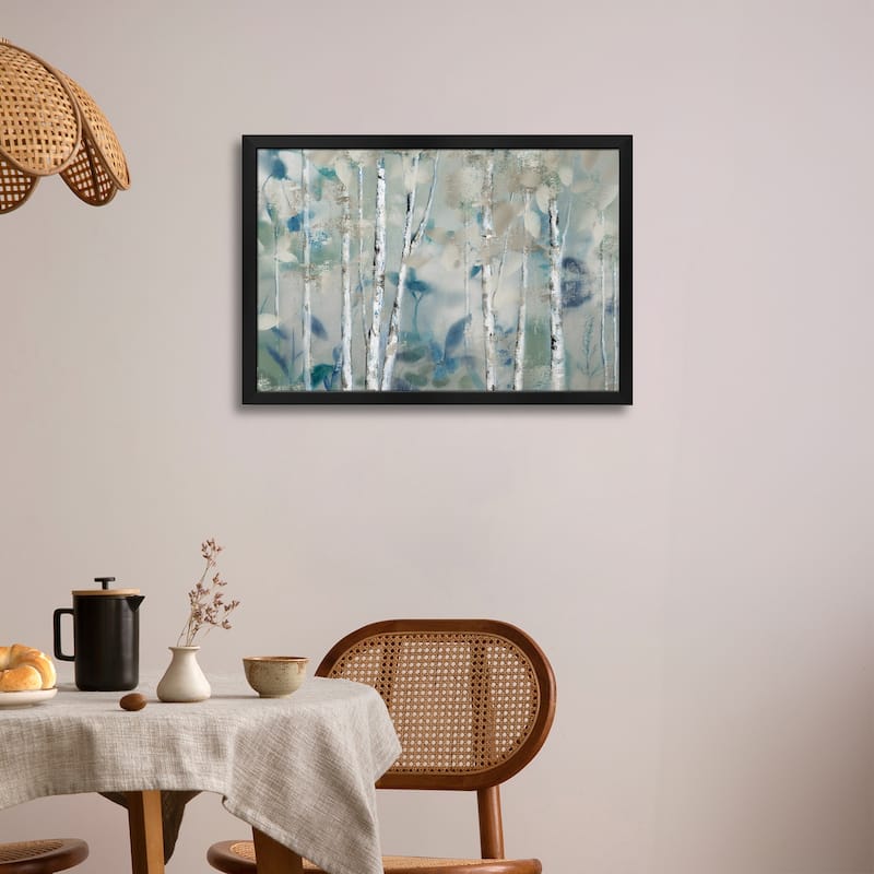 Zen Forest I Premium Framed Poster by Nan